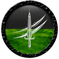 The hunter attack button with energy.